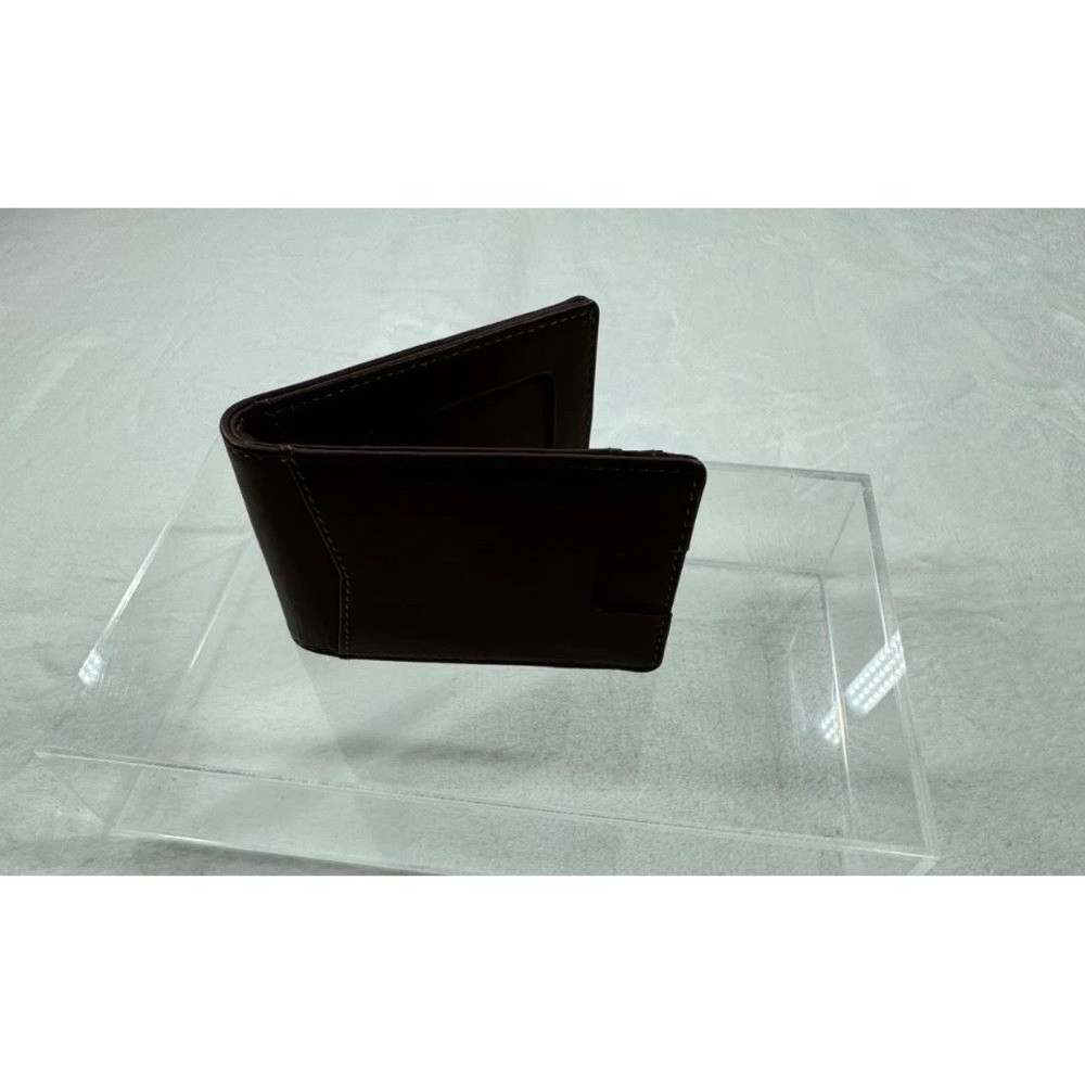 Quince‎ Money-Clip Wallet Men's Italian Chocolate Brown Leather Classic Handheld